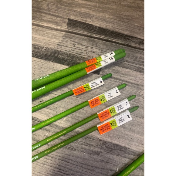 Firenze Acrylic Paint Brushes 6pc‎ NWT - Picture 2 of 2